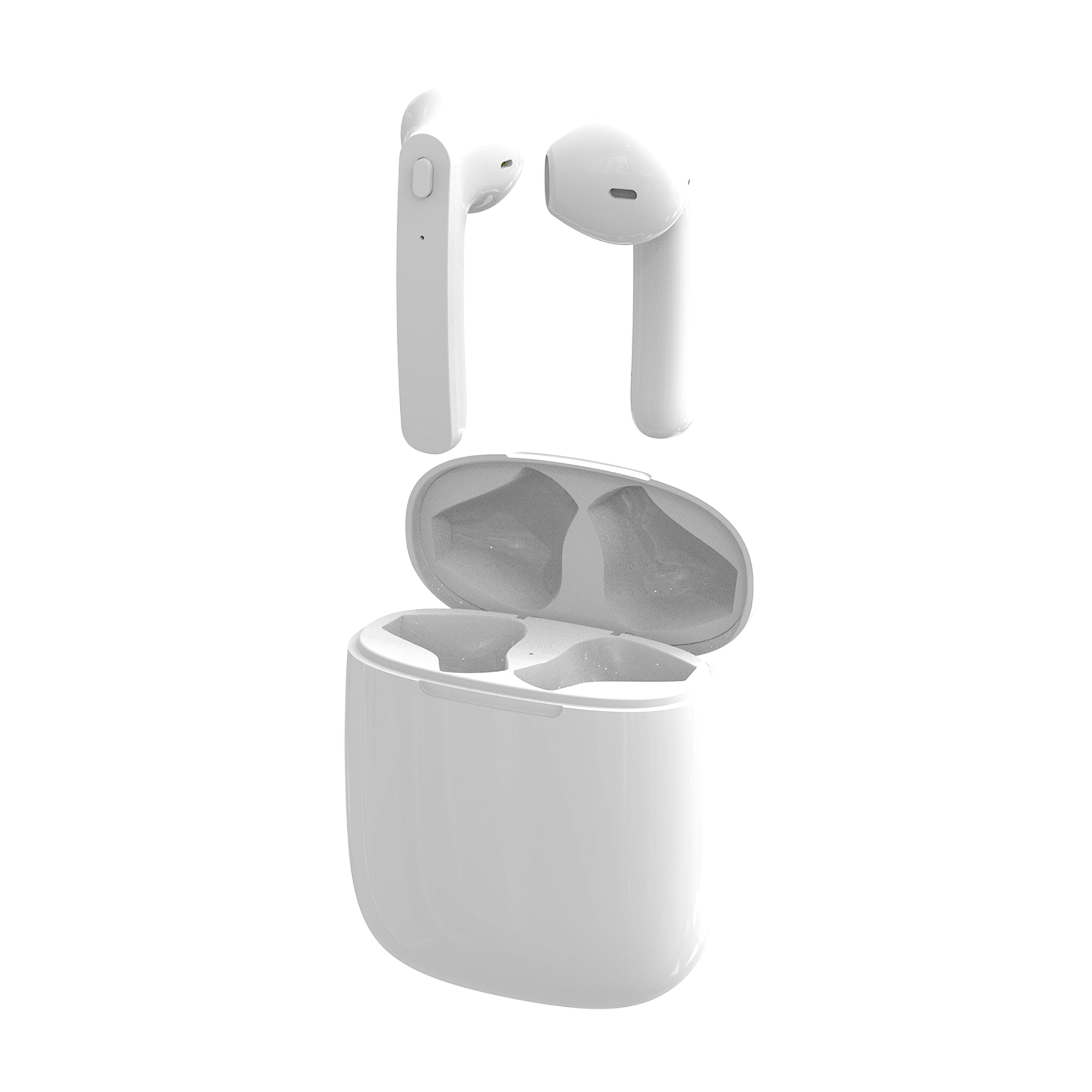 In-ear headphones BIK-3PLUS – Bluetooth 5.0, 3.5 hours battery & wireless charging