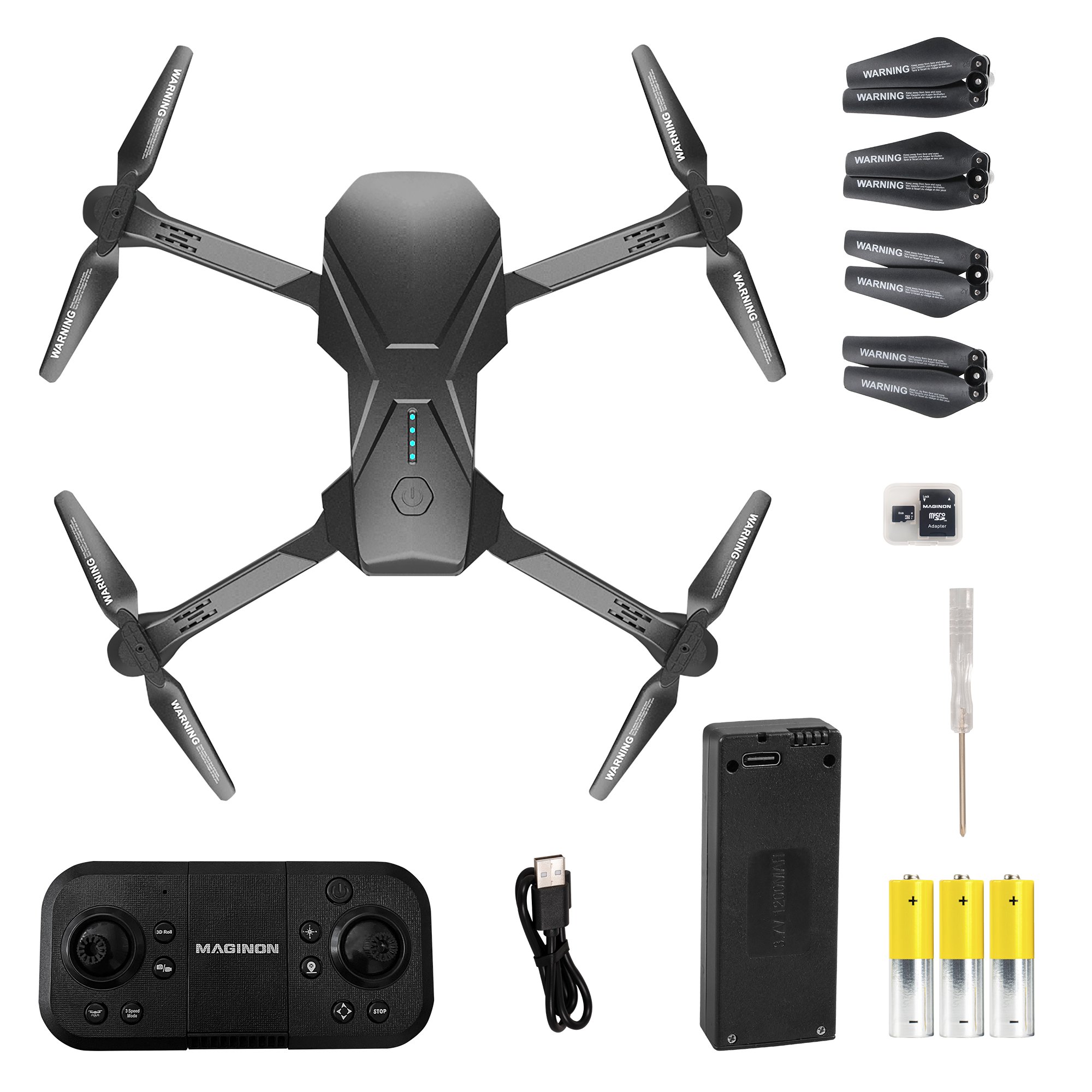 Quadcopter QC-720SE WiFi – HD Camera, Stunt Flying & Live Transmission