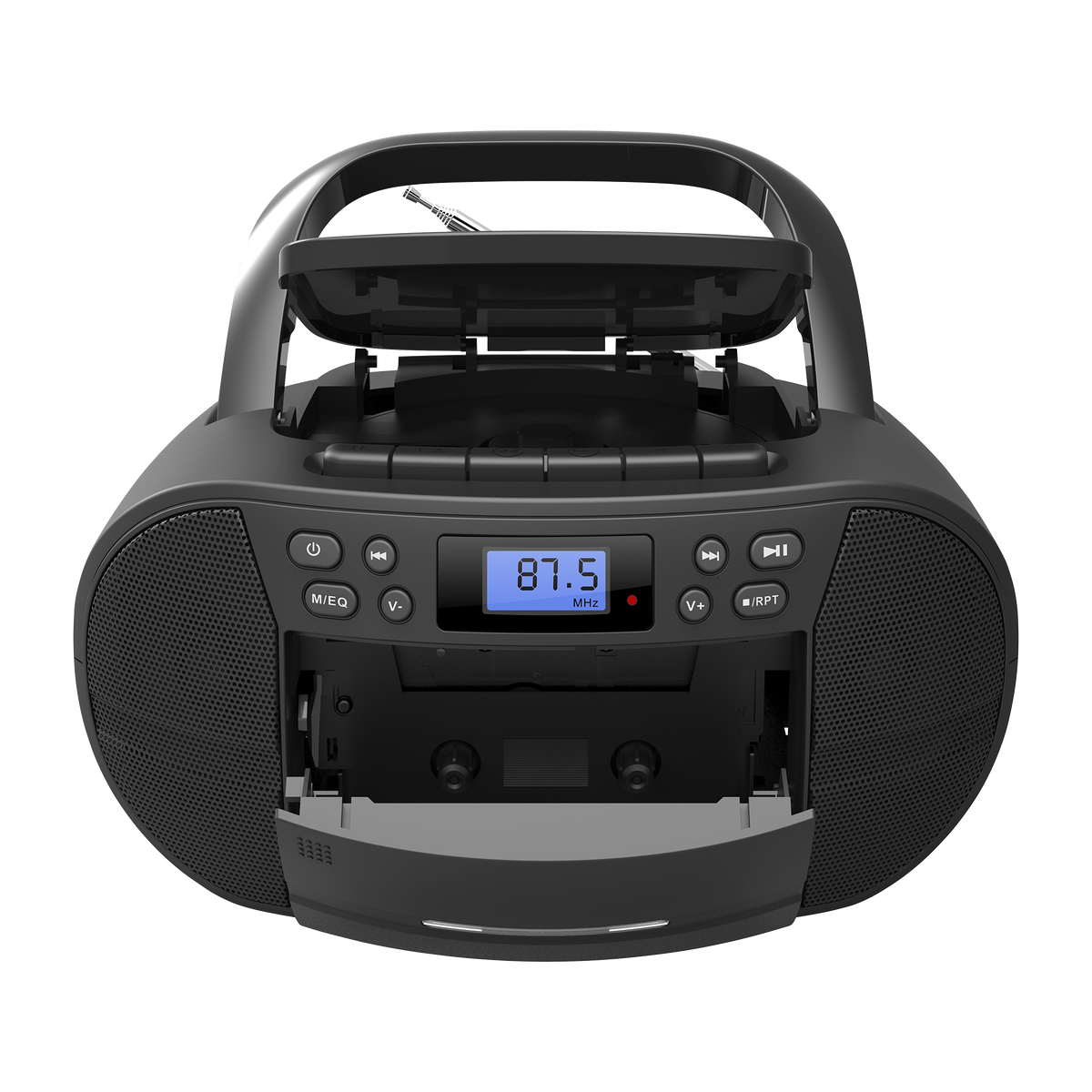 CD Boombox CB-1 – Versatile music system with CD, cassette, USB & radio