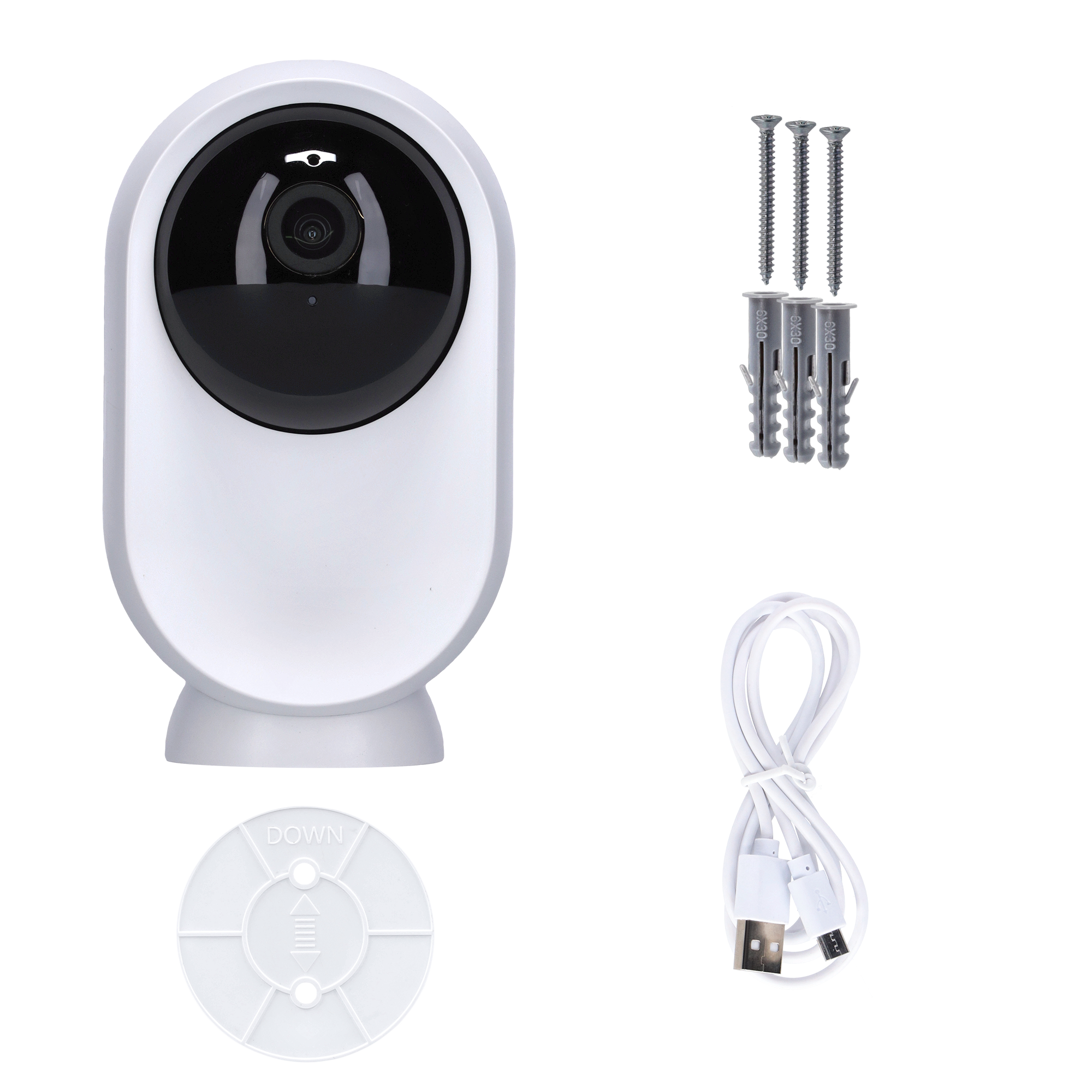 Bundle 2x Indoor Security Cam 2K – Smart surveillance with night vision & app control