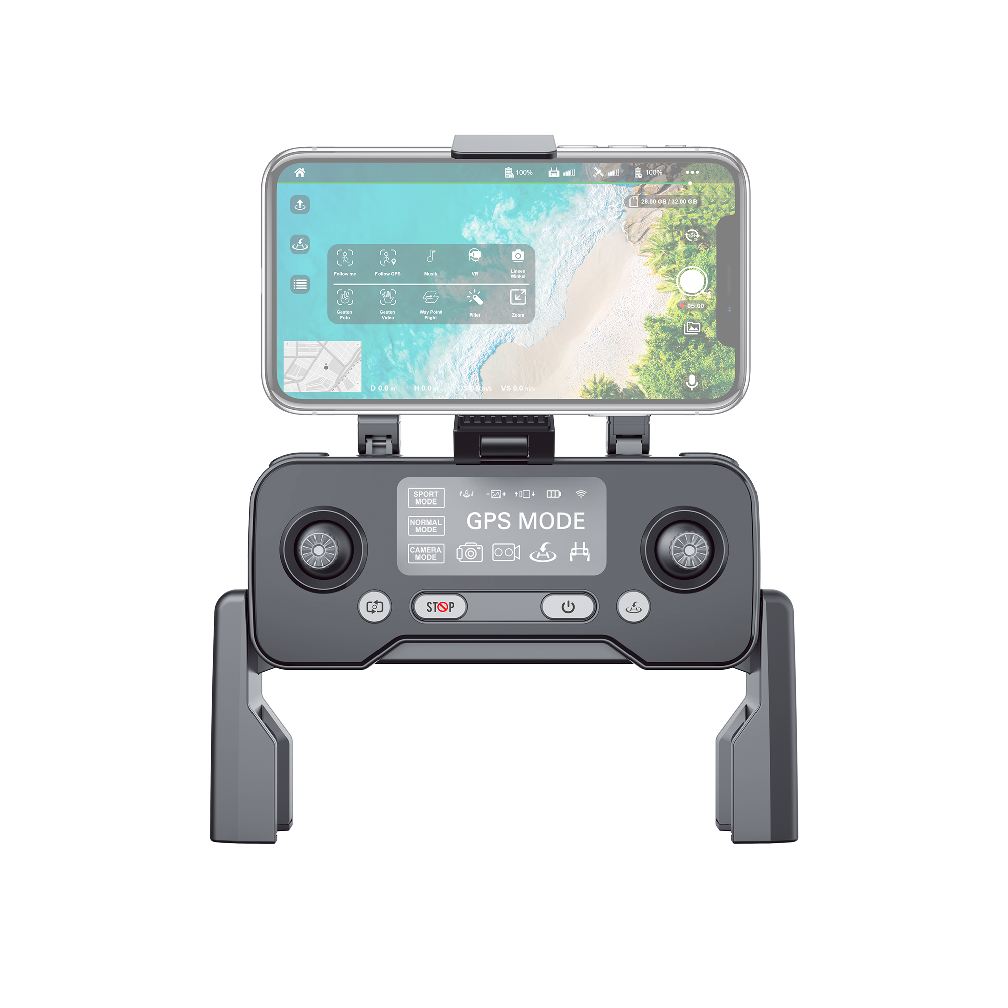 B-stock:Quadrocopter QC-120 GPS