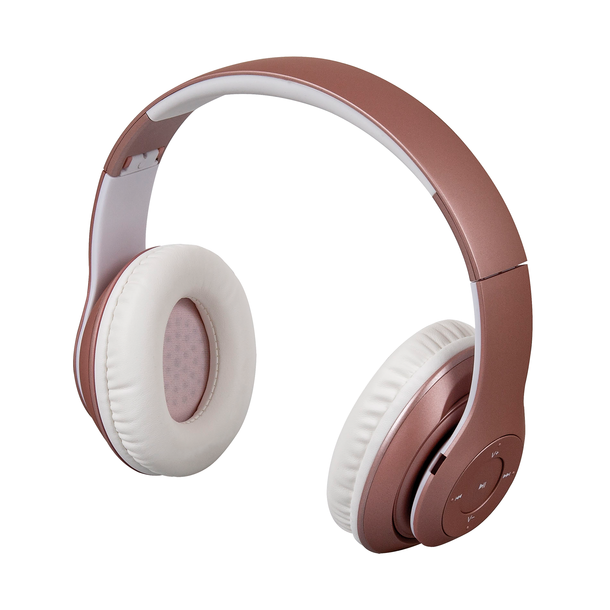 Factory second:BTH-3 headphones with Bluetooth - rose/white