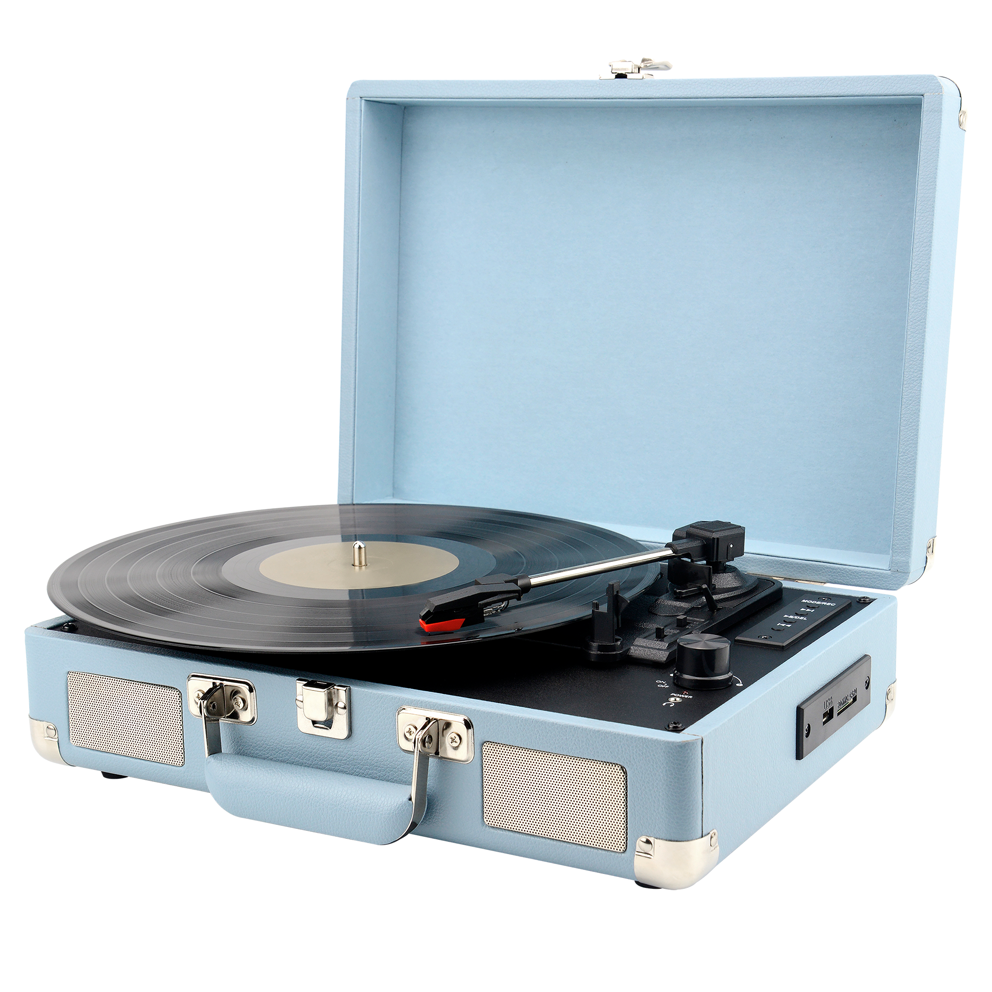 B-stock:RRP-1 retro turntable - blue