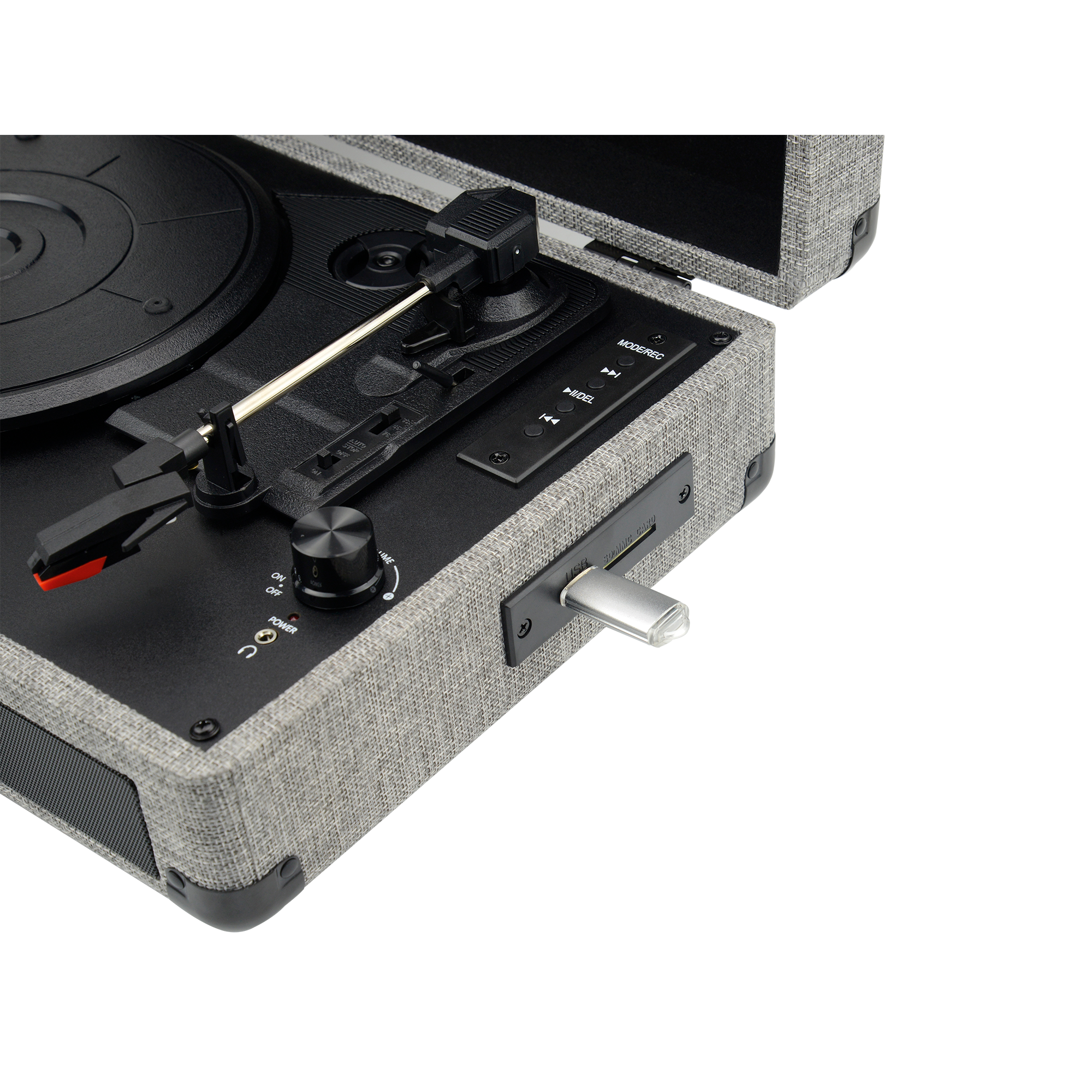 B-stock:RRP-1 retro turntable - grey