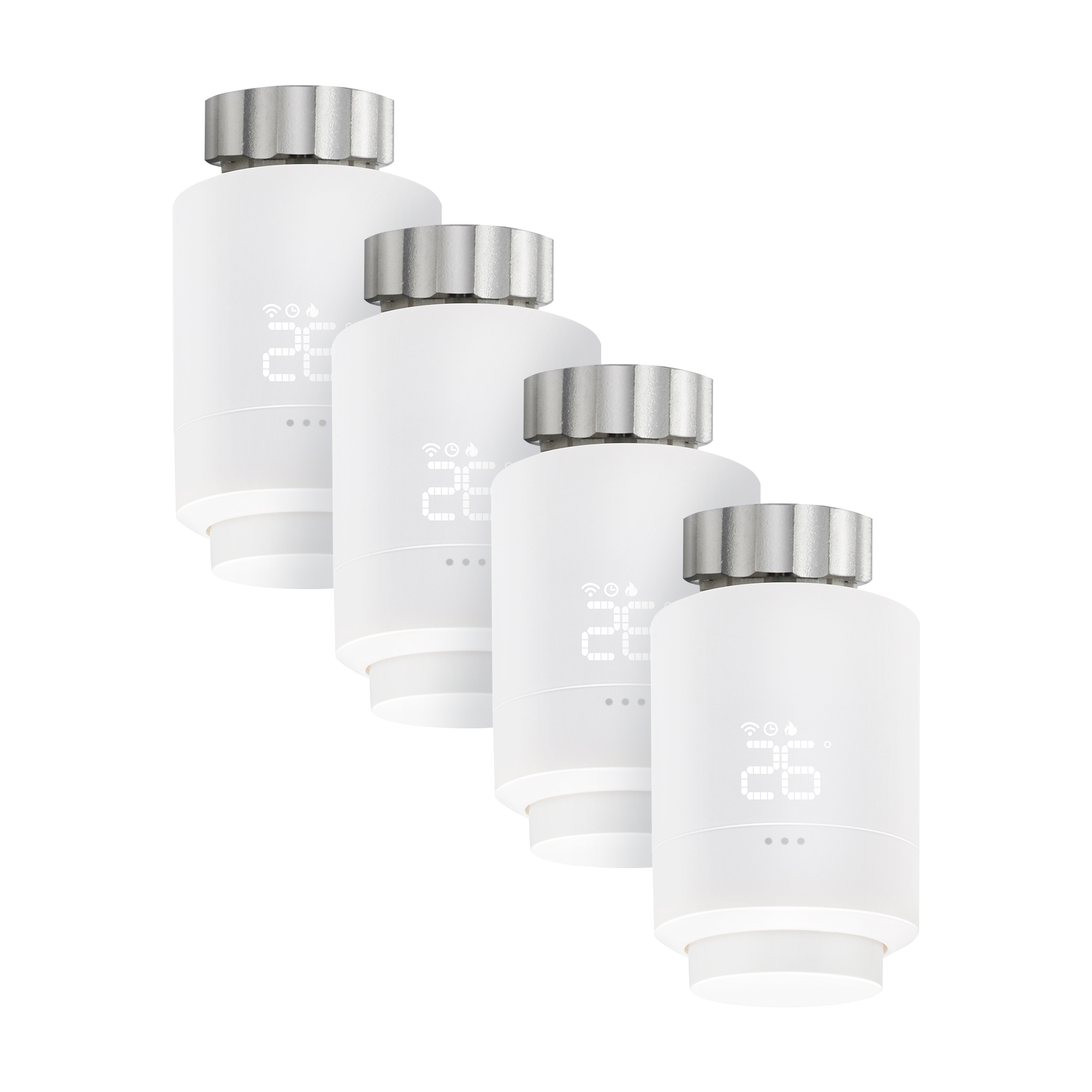 Bundle 4x Smart Thermostat WT-1 – Zigbee® Control & Heating Cost Savings
