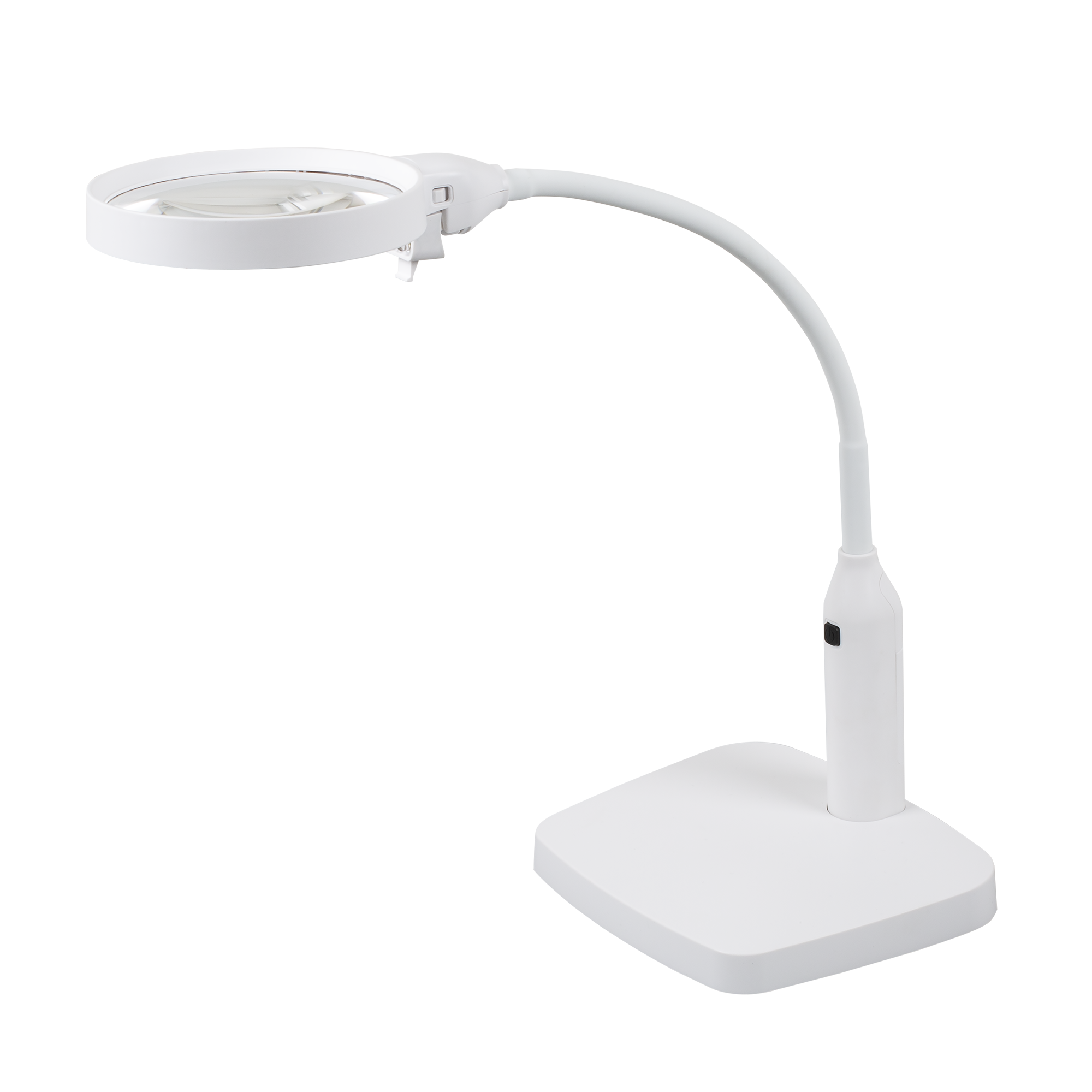 Table magnifier TL-120 – LED magnifier with flexible holder & strong magnification