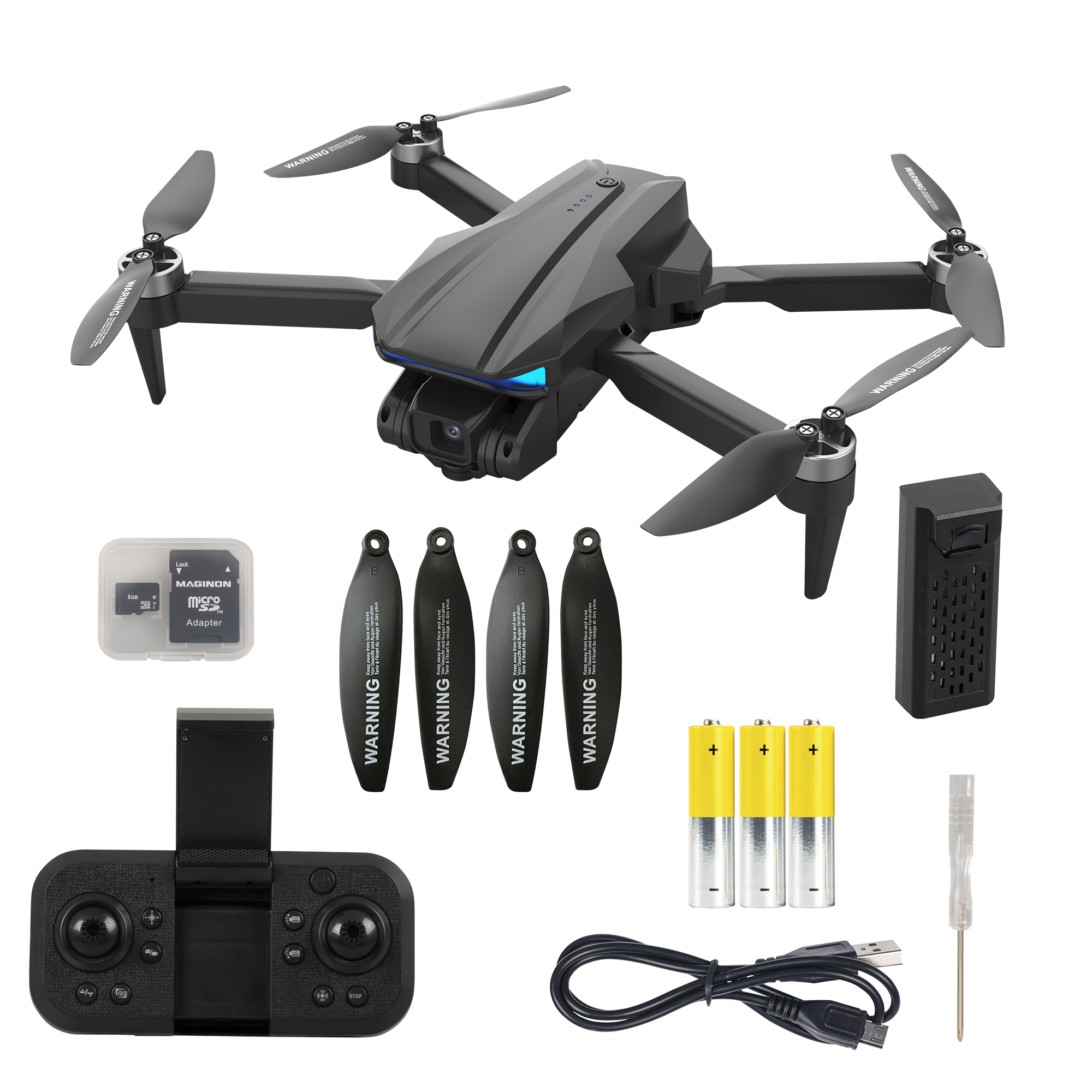 Quadcopter QC-900 – HD Camera, Obstacle Detection & Live Transmission