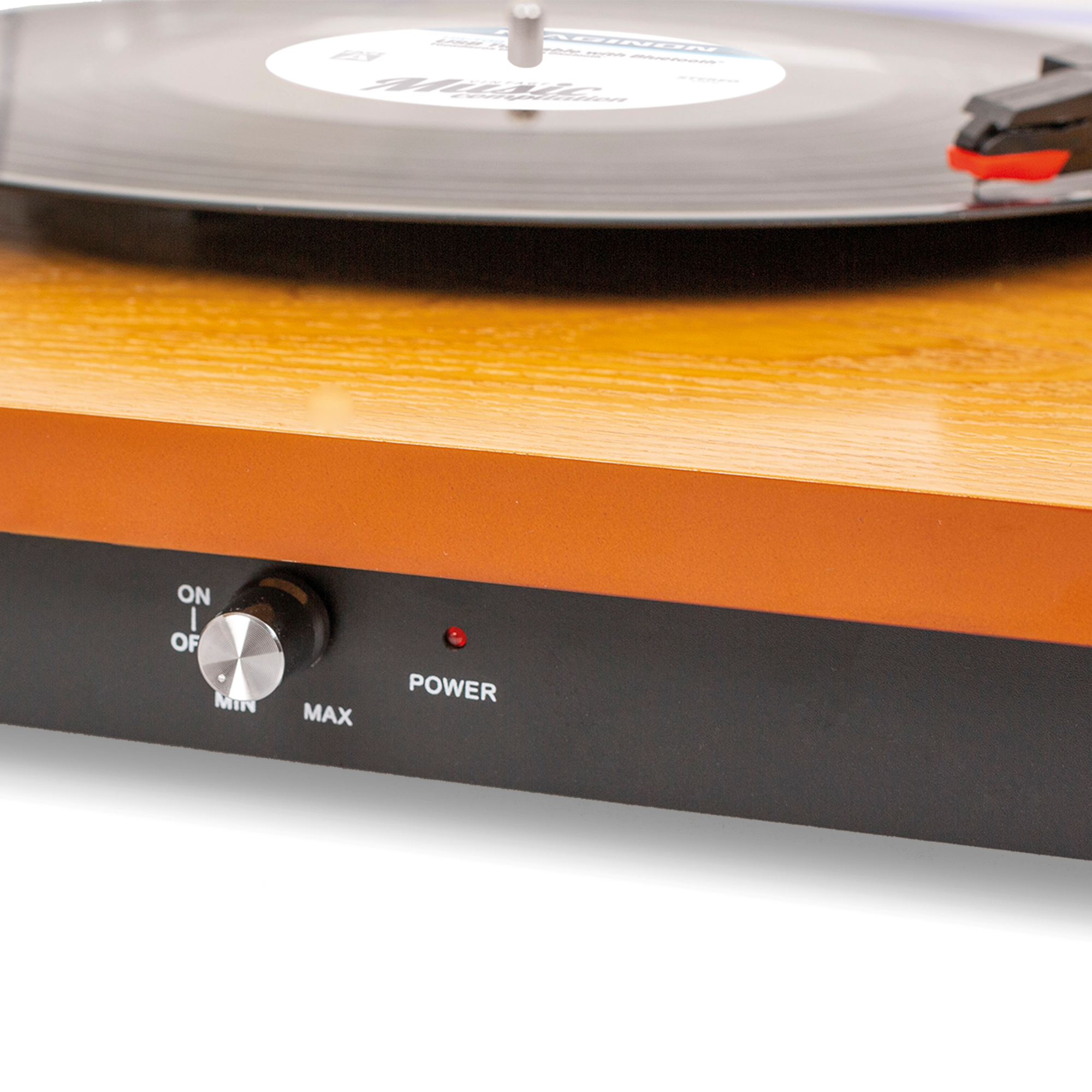 B-goods:record player HS-T08 - Black