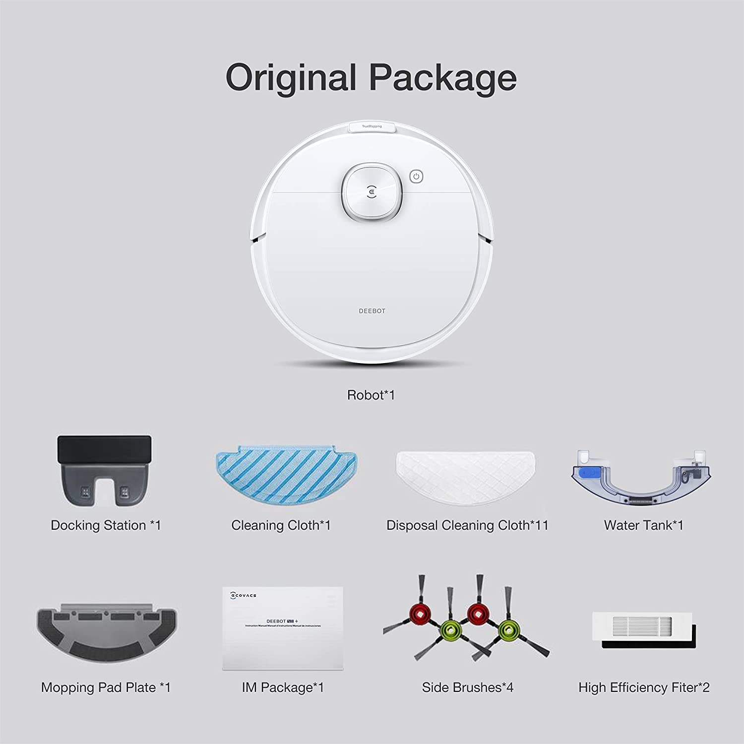 B-stock:Ecovacs Deebot N8 White