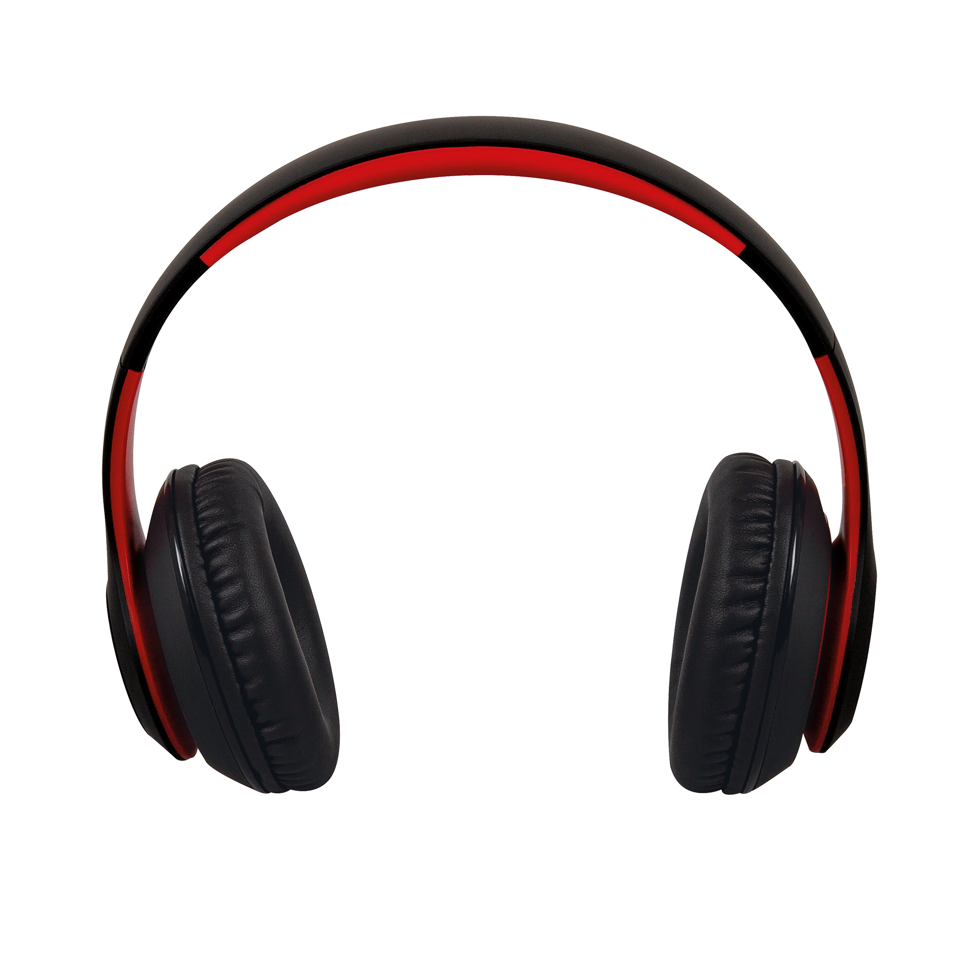 Second-hand goods:BTH-3 headphones with Bluetooth - black/red