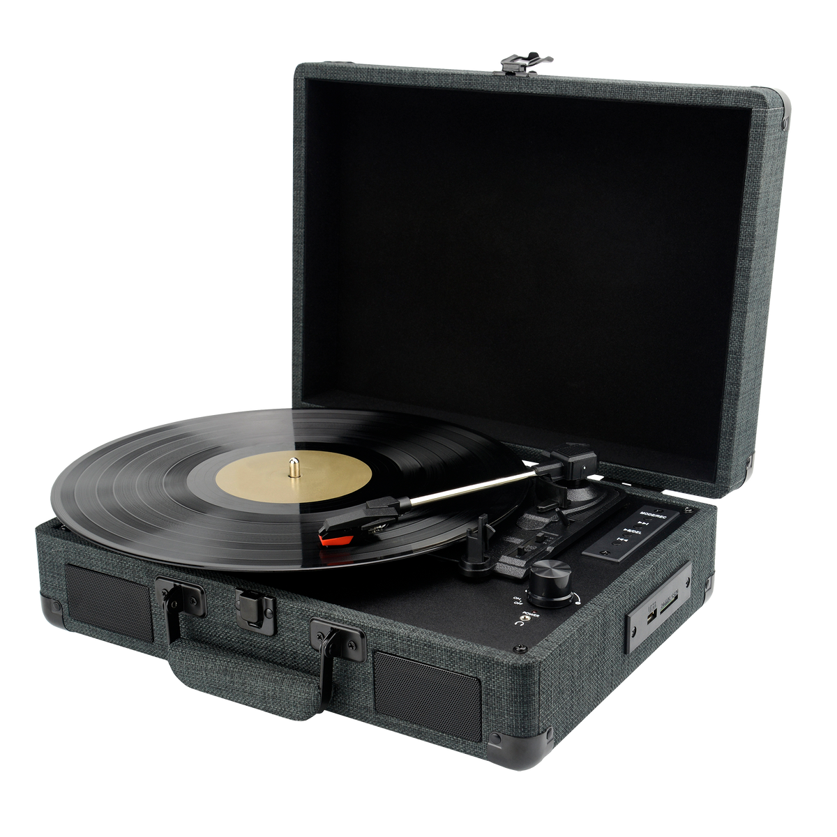 B-stock:RRP-1 retro turntable - black